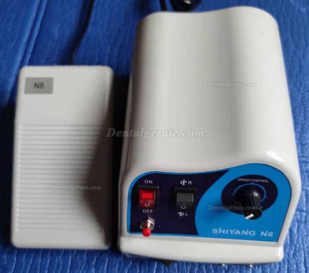 Shiyang N8 S03 Mikromotor mit Winkelst&uuml;cke + Gerade handst&uuml;ck + Luftmotor